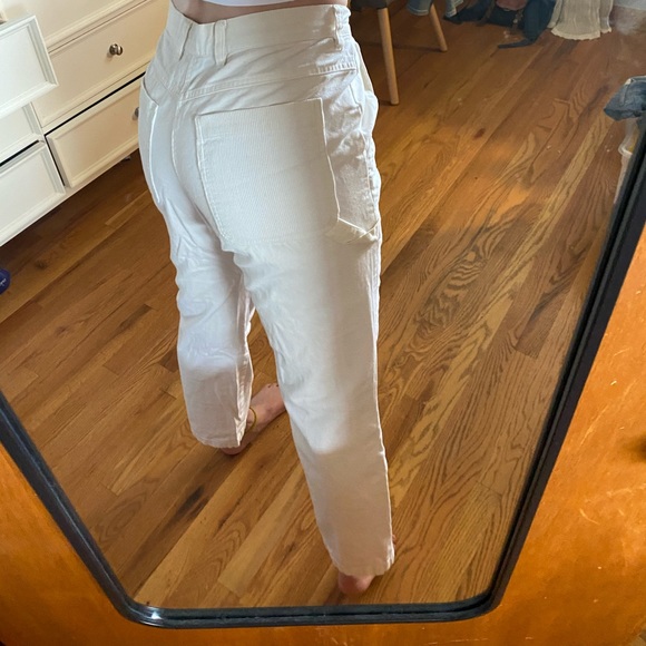 Stussy White Carpenter Pants - Picture 2 of 5